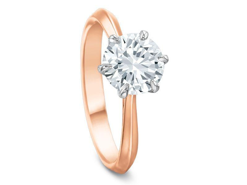 Thumbnail: Valentina Six Prong Engagement Ring Setting