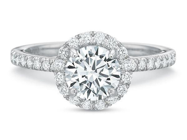 Thumbnail: Olivia Halo Engagement Ring