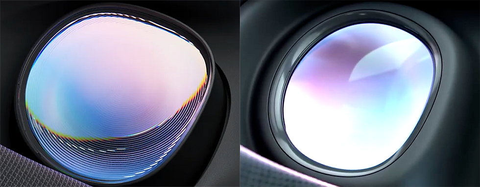 Meta Quest 3s Fresnel Lens and Meta Quest 3 pancake Lens