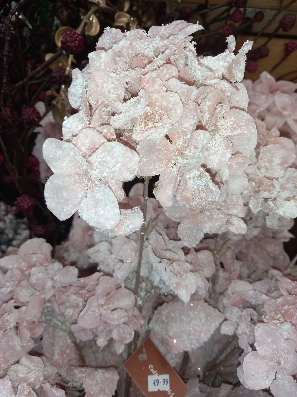 Thumbnail: Pink Hydrangea Spray 