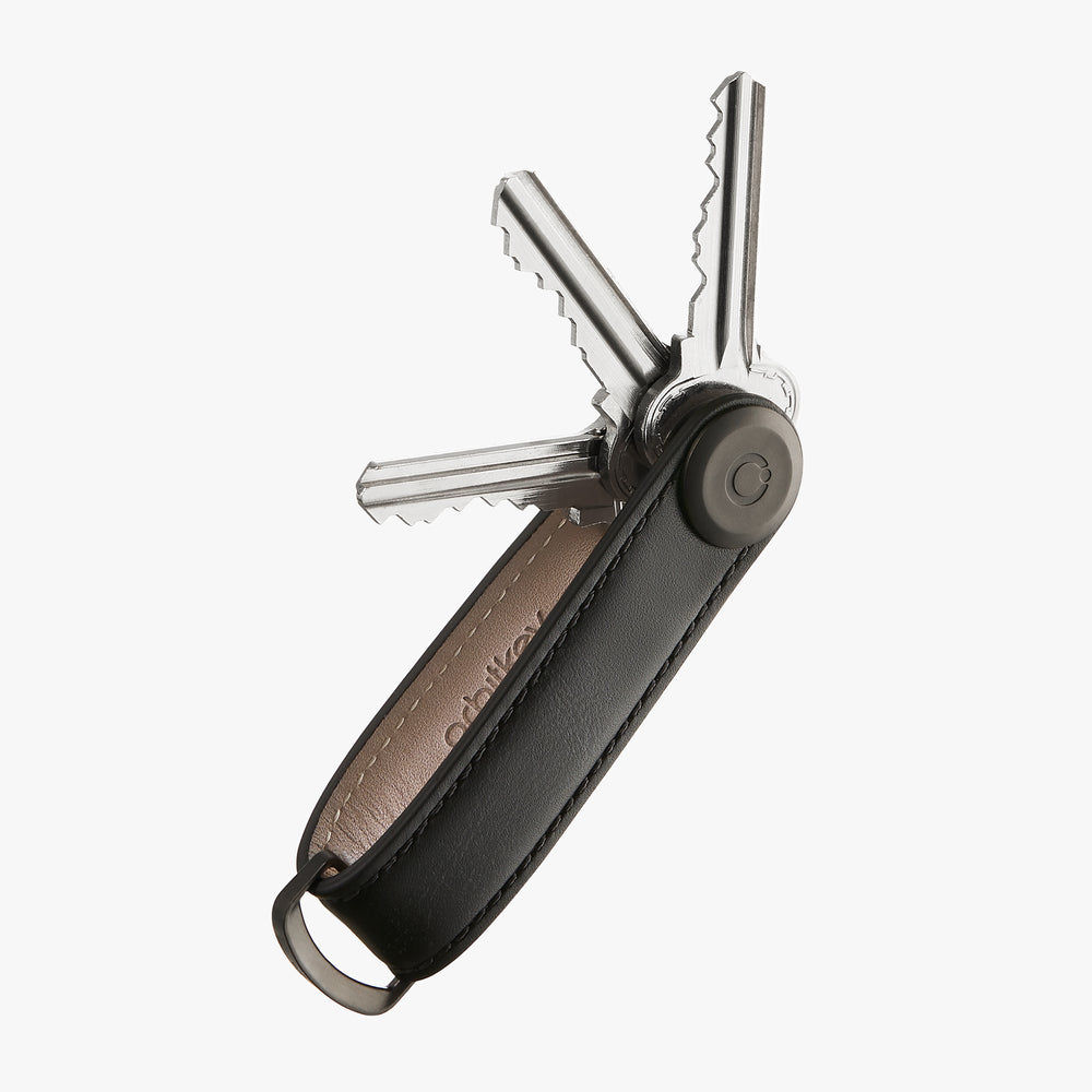 OrbitKey Organiser Leather - Black