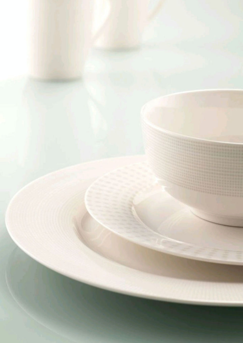 AYNSLEY SPOTS & DOTS 12 PIECE SET- Grey