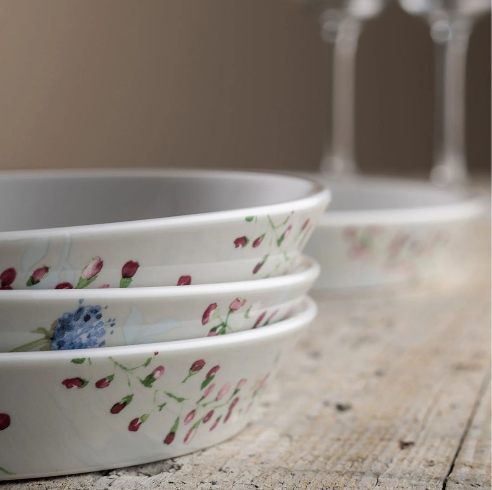 Thumbnail: Aynsley Camille Pale Jade Pasta Bowls Set of 4