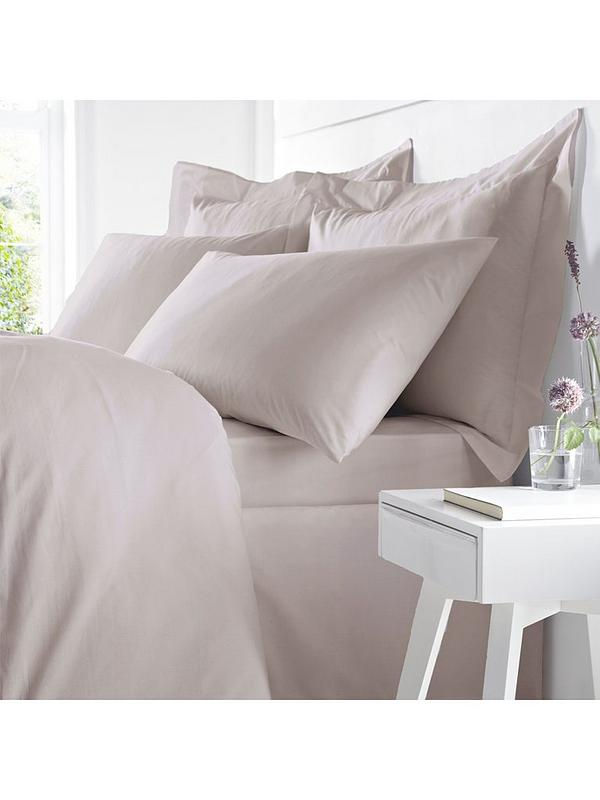 Bianca Eyptian Cotton Blush Duvet Set .