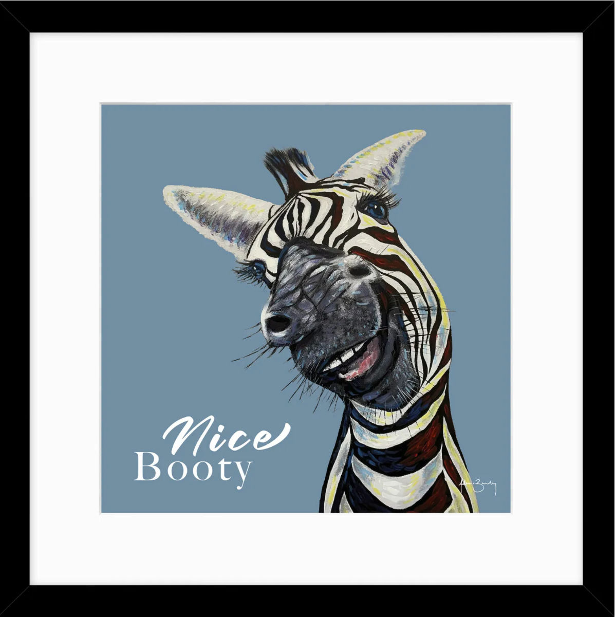 “Nice Booty” Framed Picture