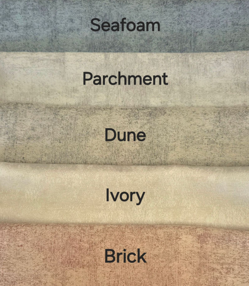 Thumbnail: Sahara Polar Fleece Interlined Curtains - Parchment 