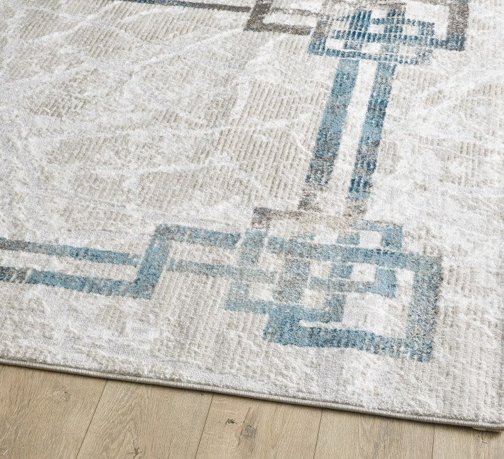 Thumbnail: Alisa Rug Beige/Blue