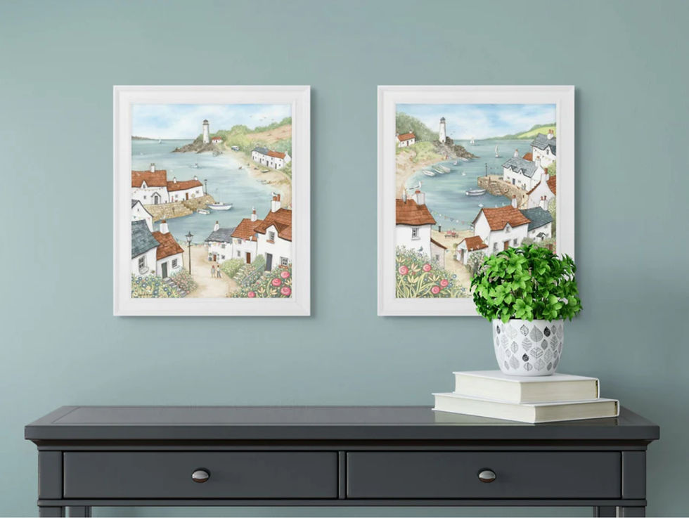 Thumbnail: “The Bay II” Framed Picture