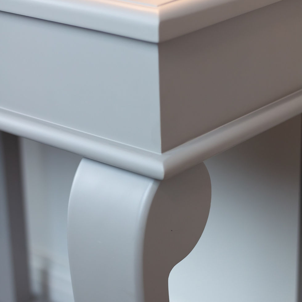 Thumbnail: Scroll Console With Drawer 150cm Mink