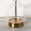 Thumbnail: Megan Glass Table Lamp Gold 47cm