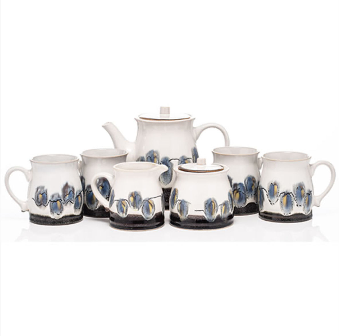 Emma Pottery Tea Set 7pc