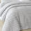 Thumbnail: Catherine Lansfield Lennon Stripe Seersucker Bedspread White