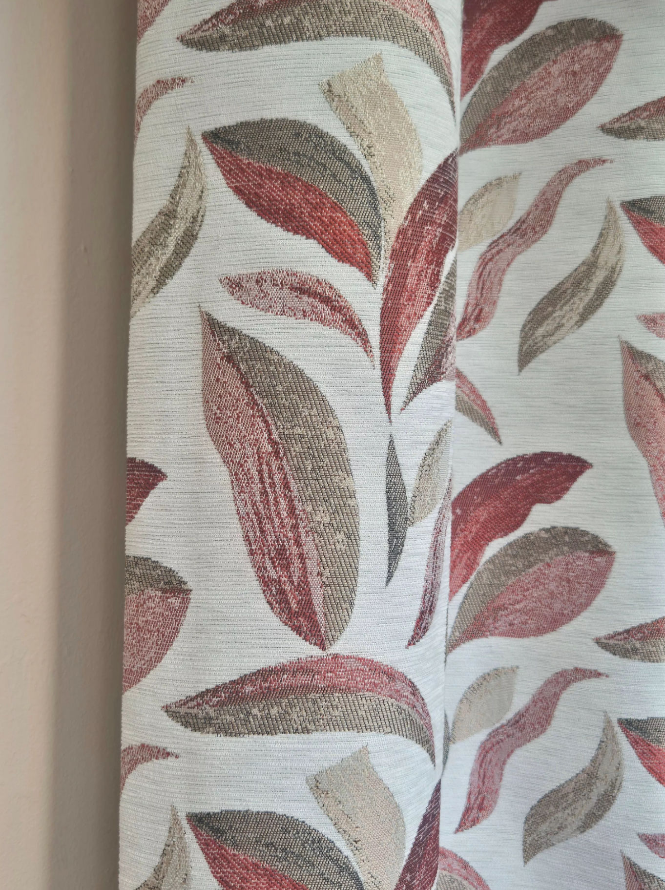 Madrid Interlined Curtains - Rust