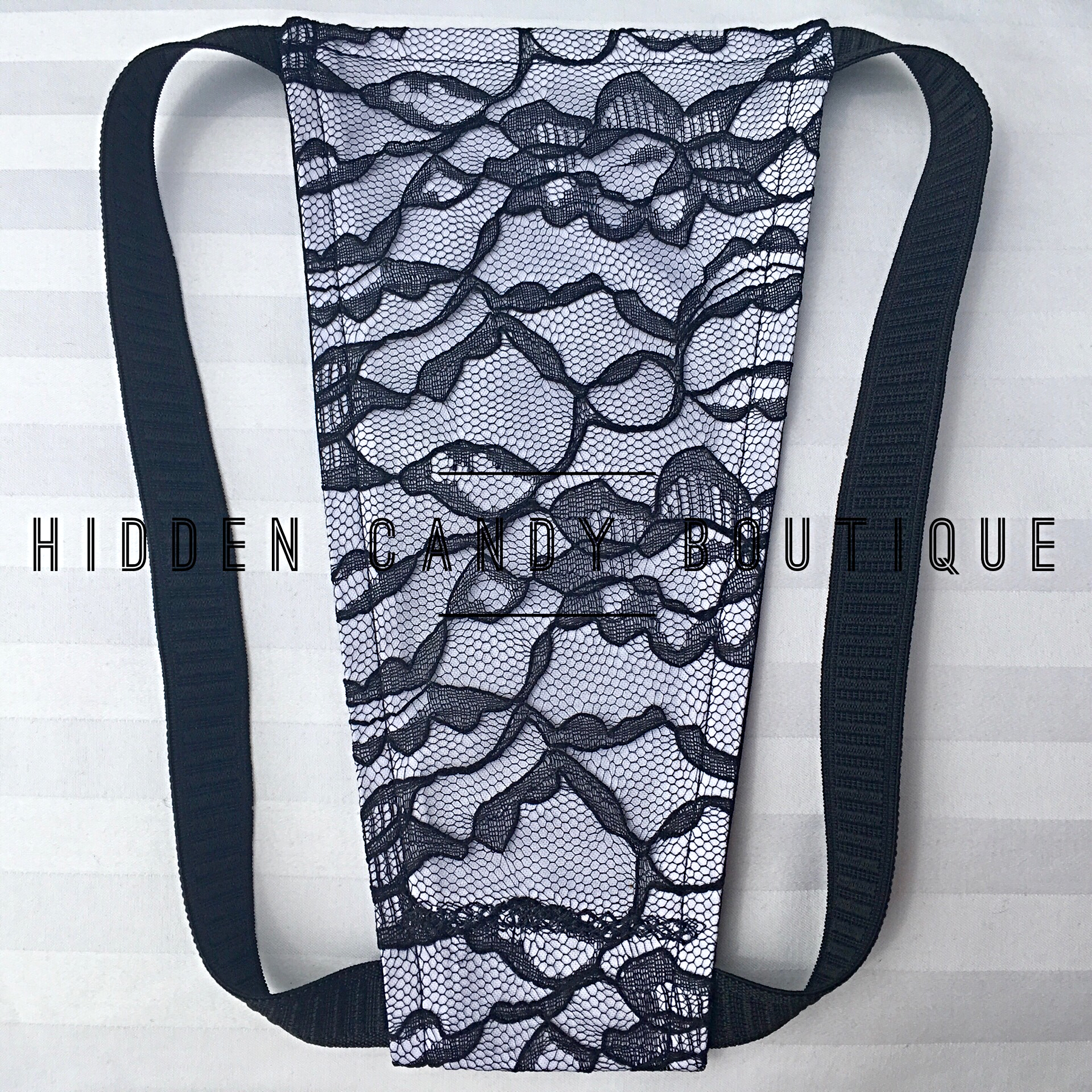 White Premier Tucking Gaff w/Lace Overlay