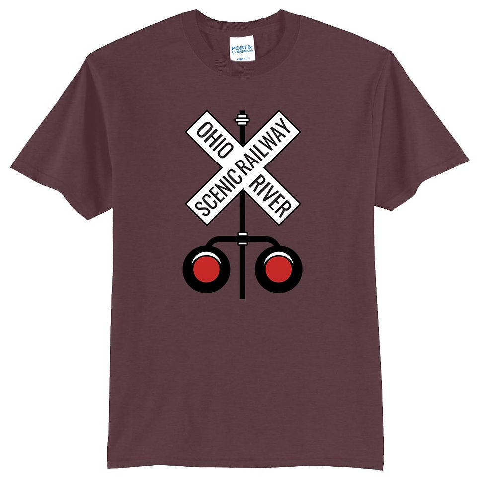 Thumbnail: Railroad Crossing – T-shirt (All Colors)