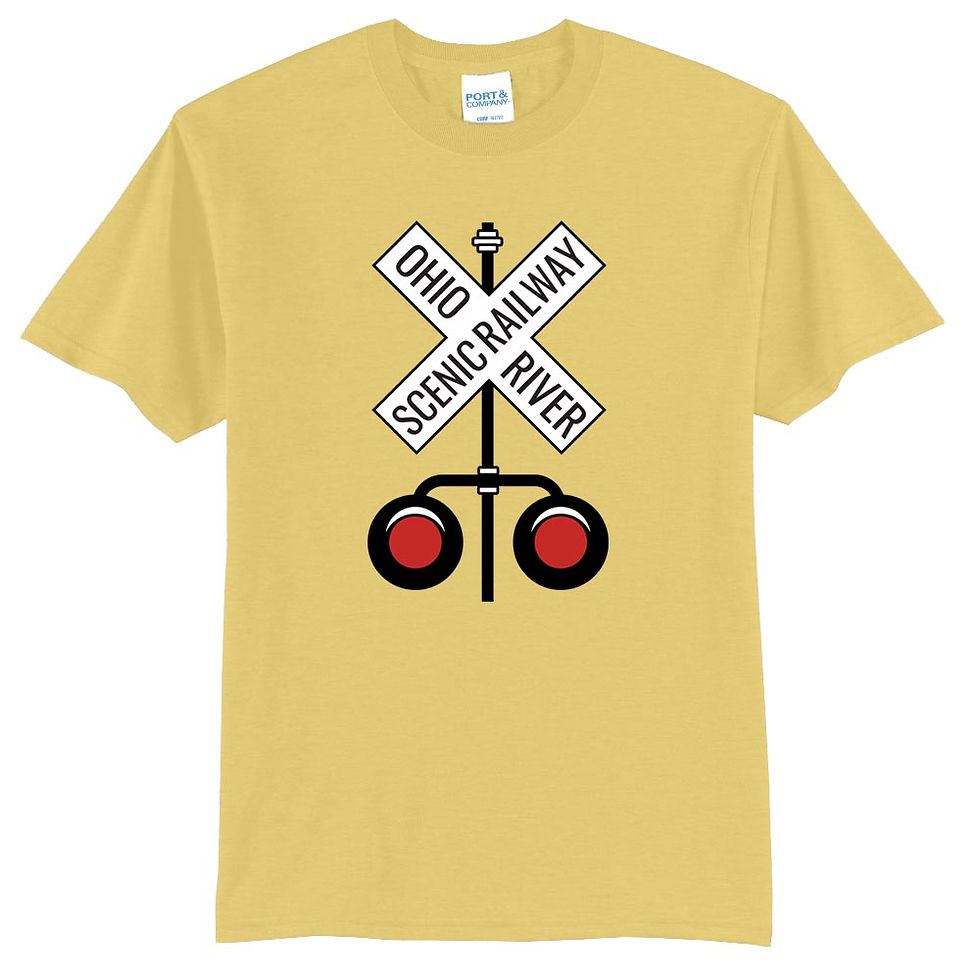 Thumbnail: Railroad Crossing – T-shirt (All Colors)
