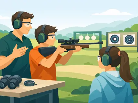 Target Shooting Lessons Surrey for Young People