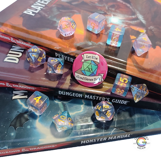 Transgender 11 Piece Dice Set