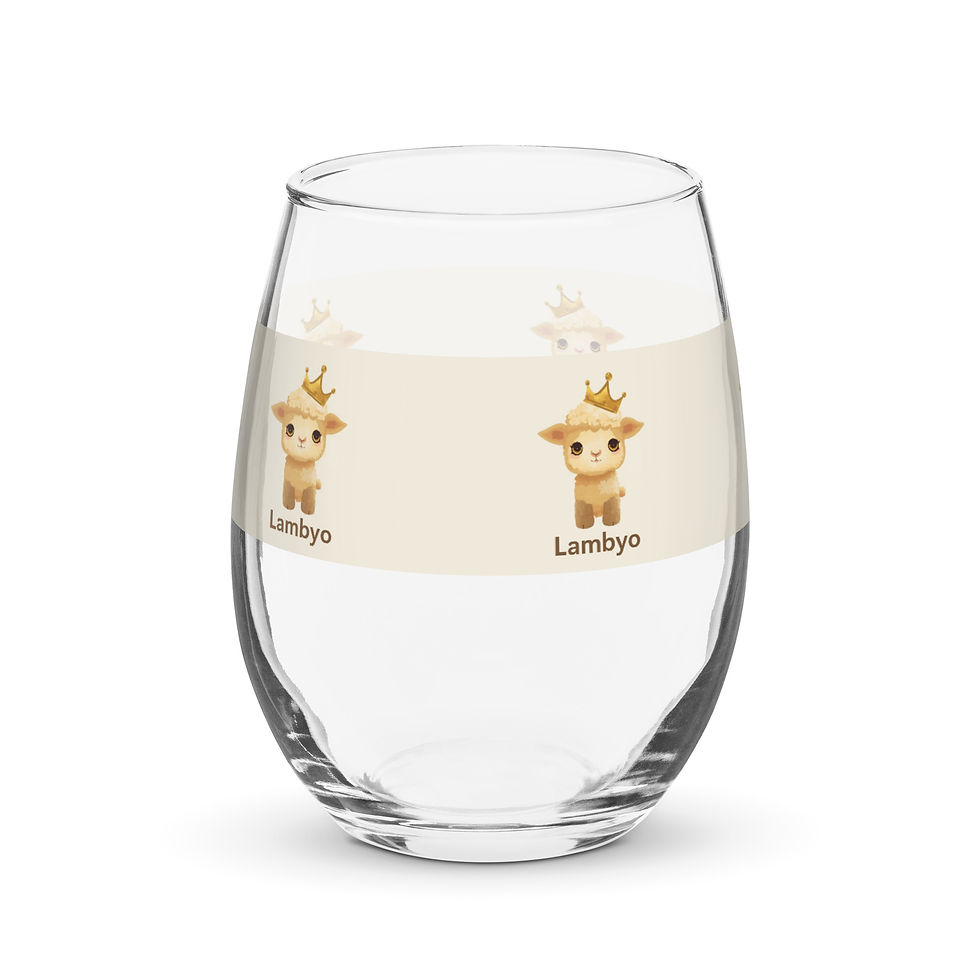 Thumbnail: Stemless wine glass