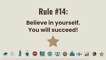 NJCS Business Slide Rule #14