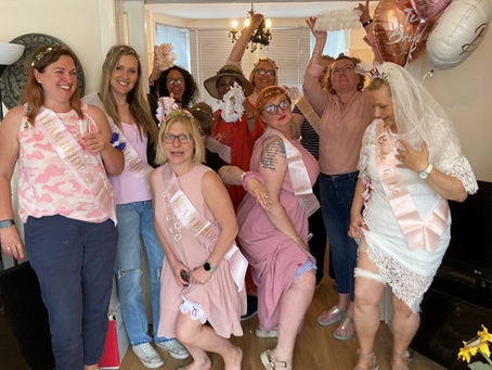 Miia's Garter Making Hen Party