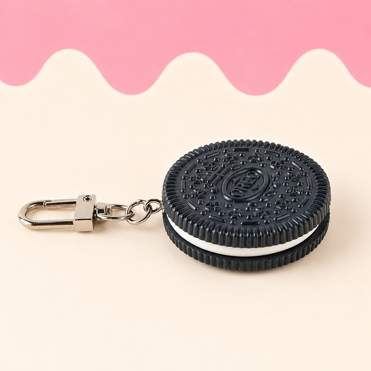 Oreo Cookie Keychain 