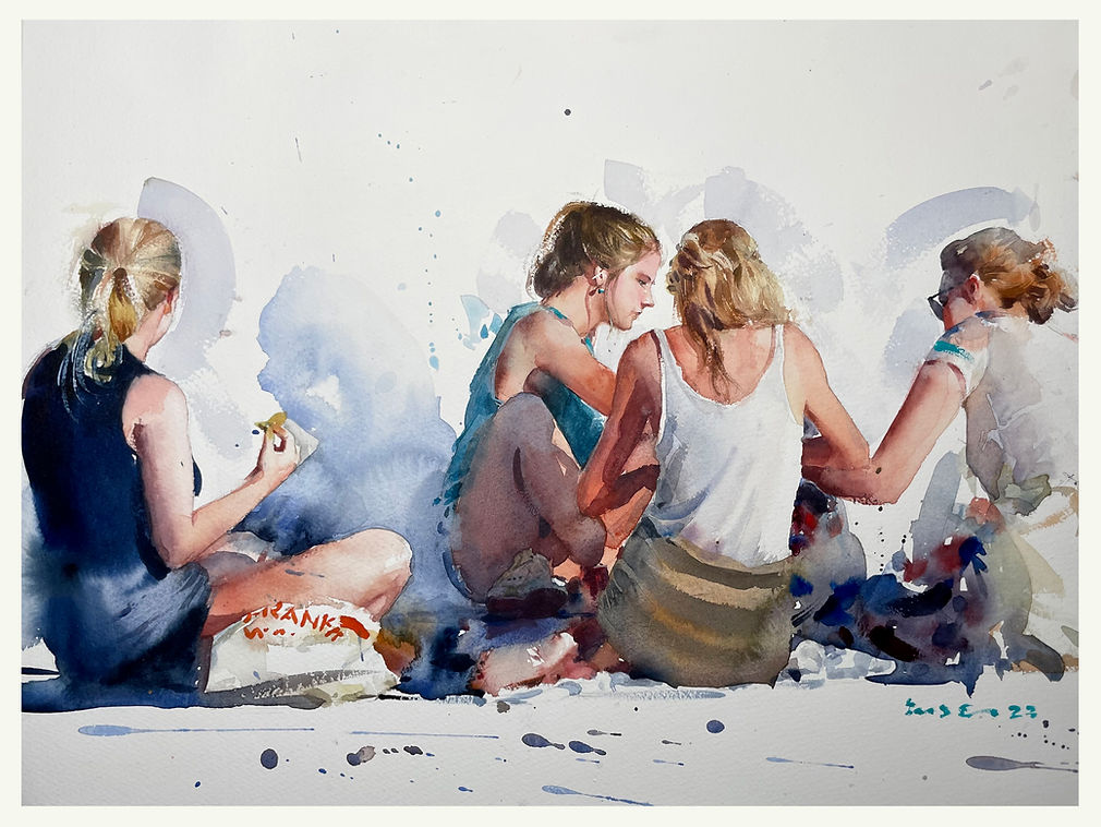 Eudes-Correia-picnic in lisbon-30x40cm.jpg