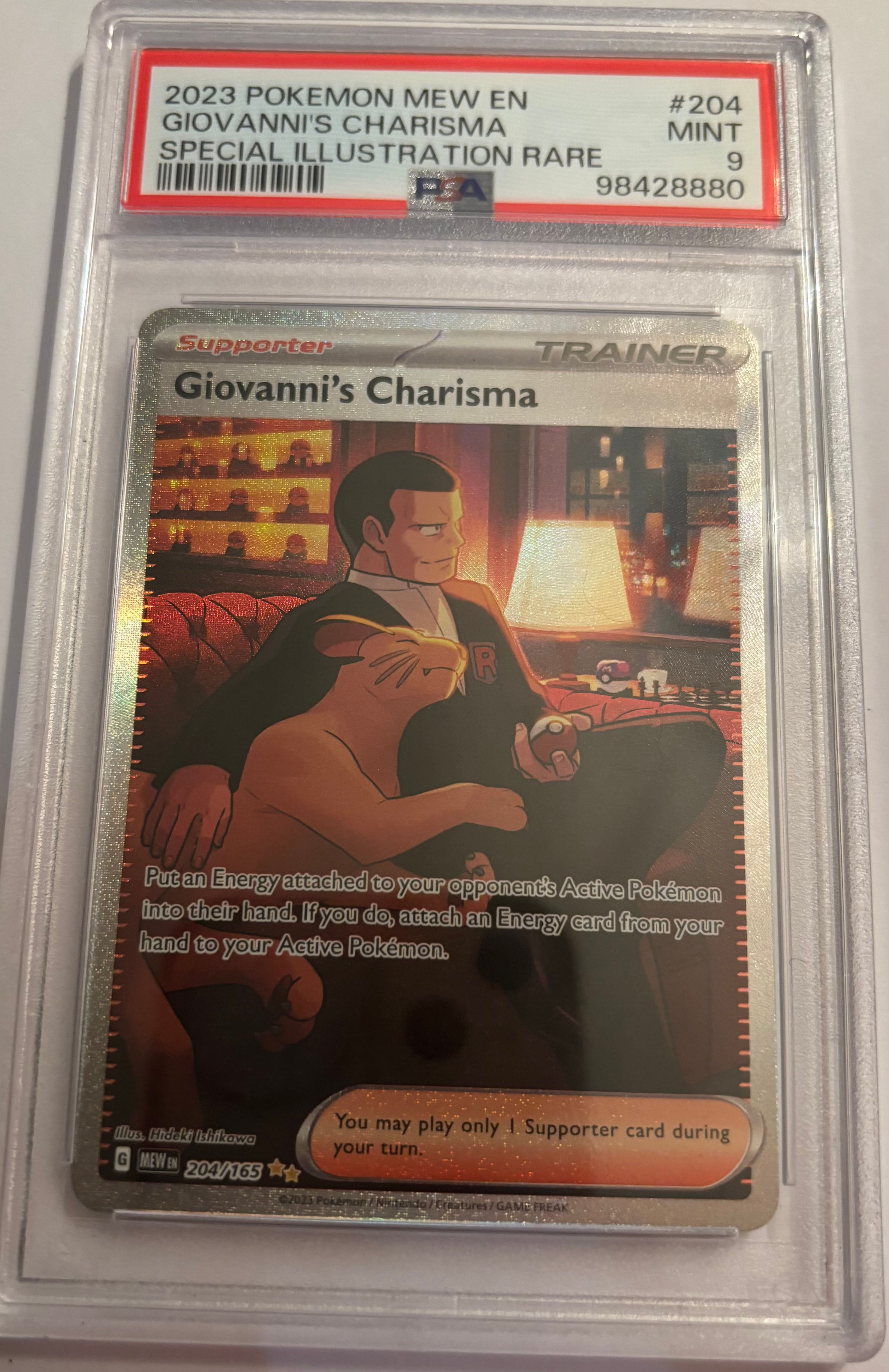 2023 Giovanni's Charisma #204 (PSA 9)