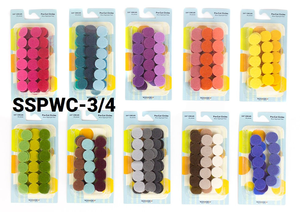Thumbnail: Pre-Cut Merino Wool Circles