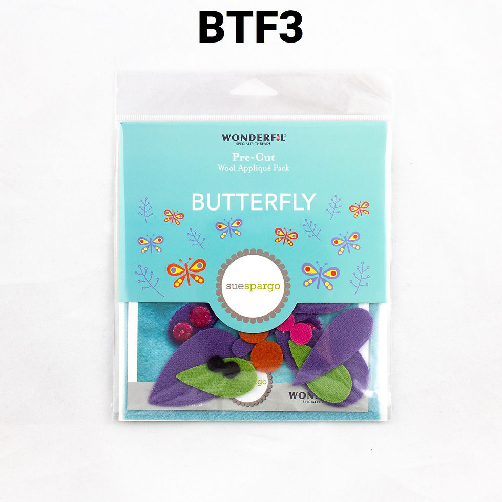 Thumbnail: Butterfly - Sue Spargo Merino Wool Pre-cuts