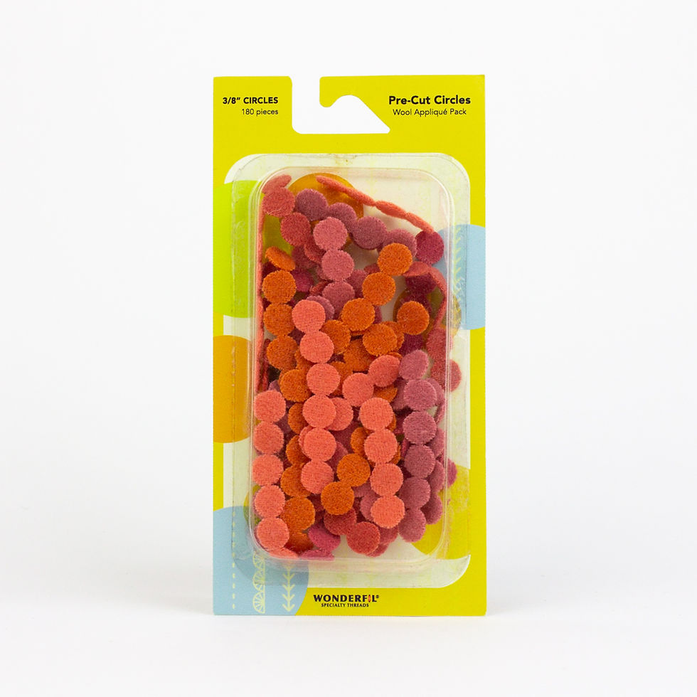 Thumbnail: 3/8" Pre-Cut Merino Wool Circles