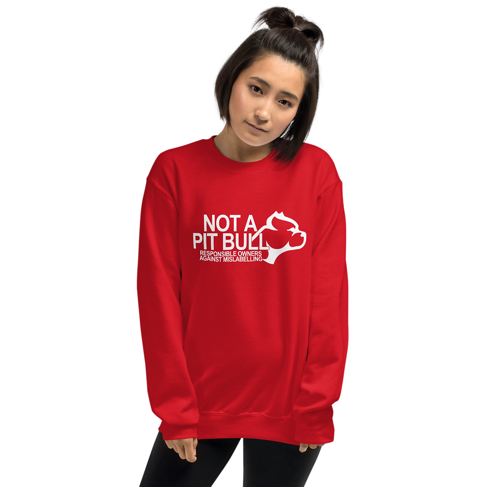 Thumbnail: Not A Pit Bull Unisex Sweatshirt