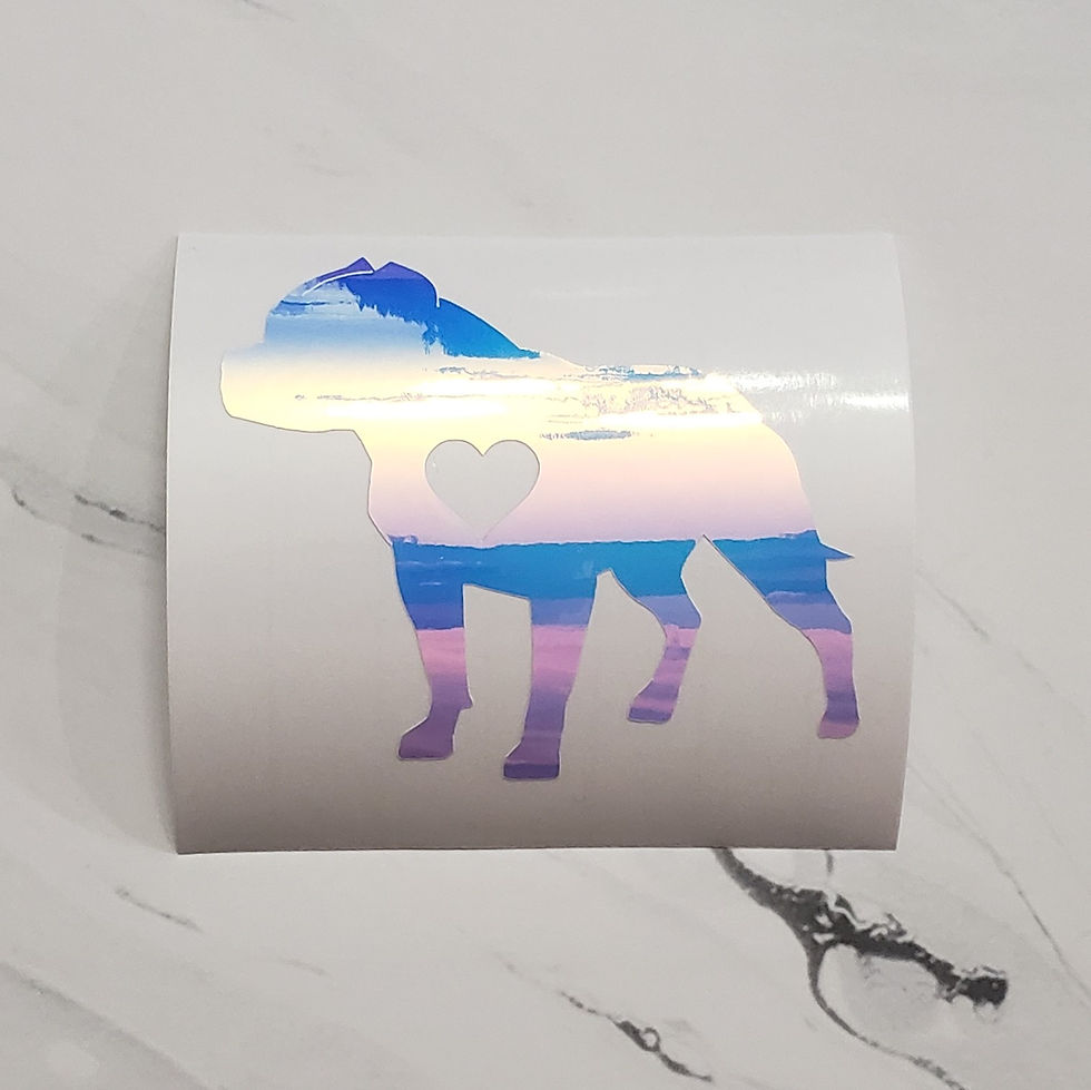Thumbnail: Bully Heart Decal