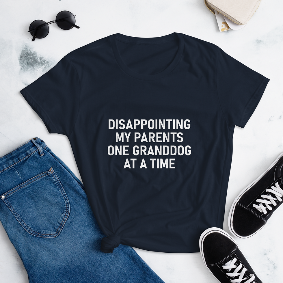 Thumbnail: Disappointing My Parents Women's Short Sleeve T-Shirt