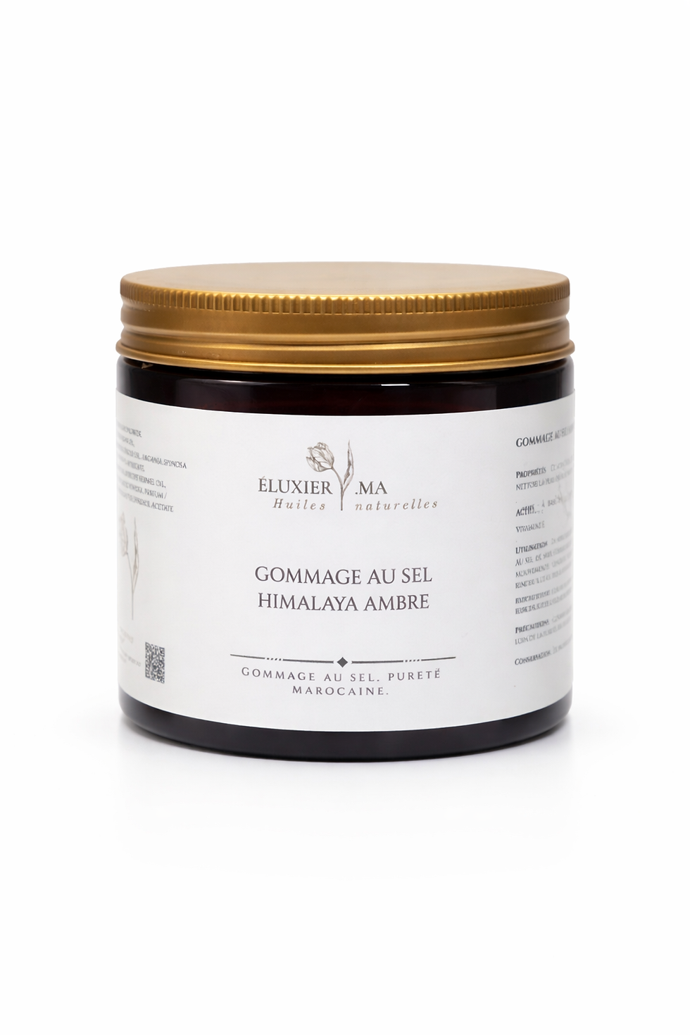 Gommage au sel Himalaya - Ambre