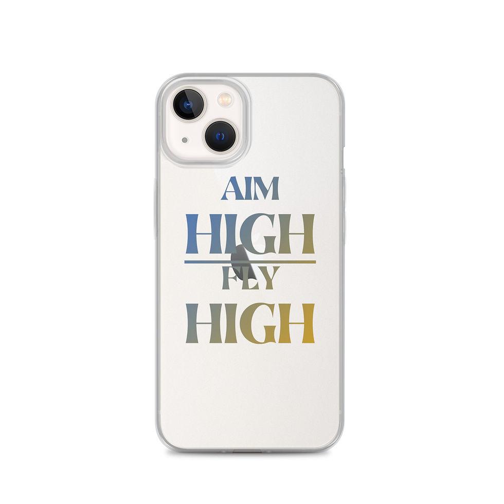Thumbnail: Charitie Luper Fly High iPhone Case