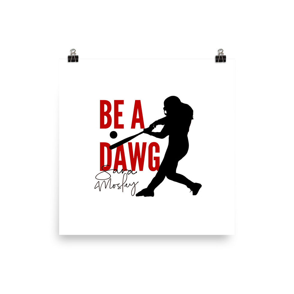 Sara Mosley Design Poster