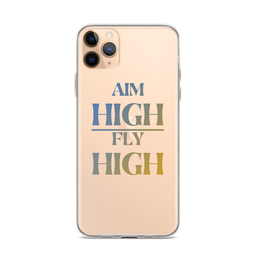 Thumbnail: Charitie Luper Fly High iPhone Case