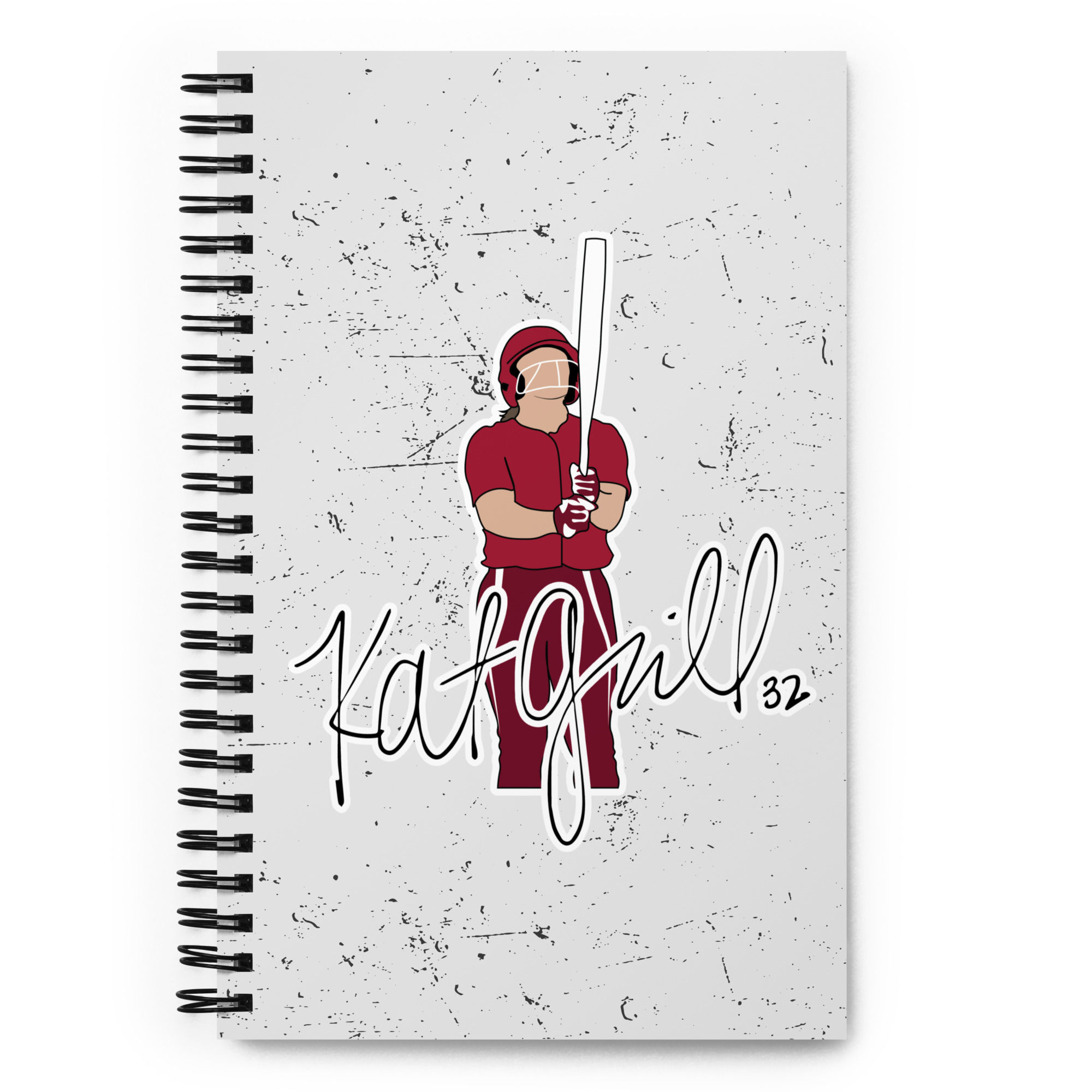 Kat Grill Spiral Notebook
