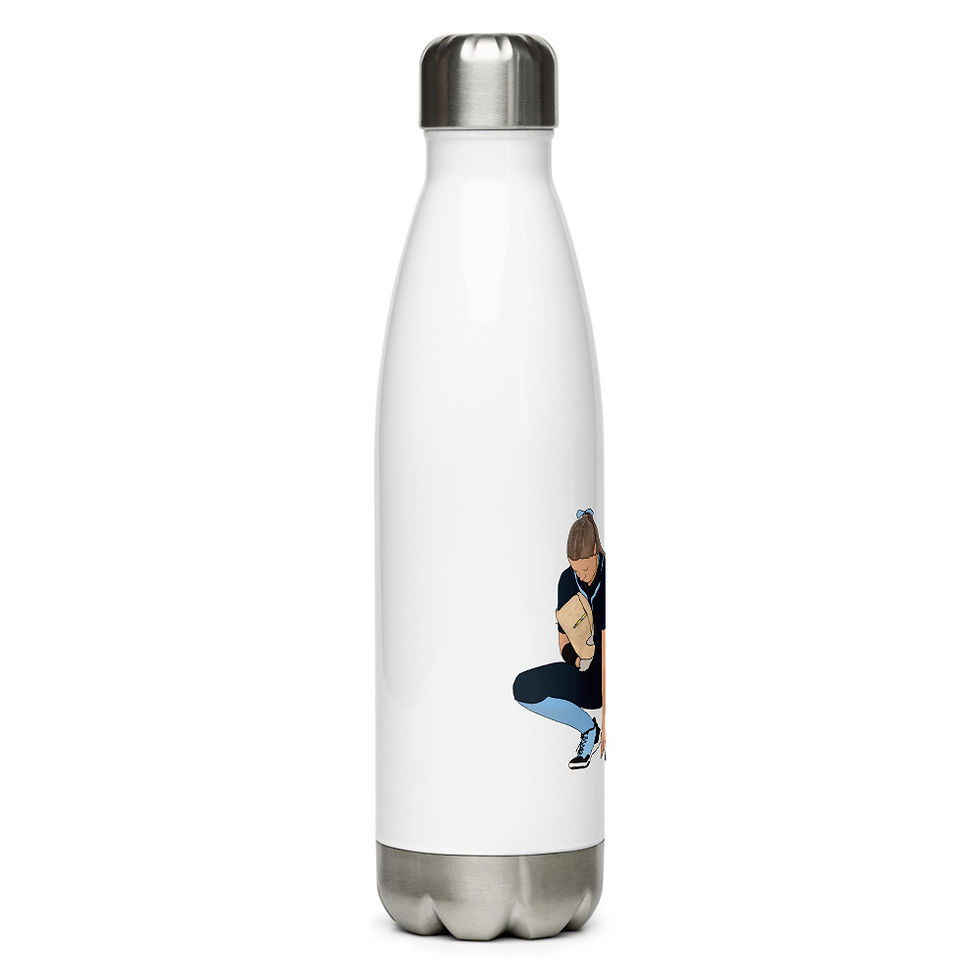 Thumbnail: Tatum Love Spangler Quote Water Bottle