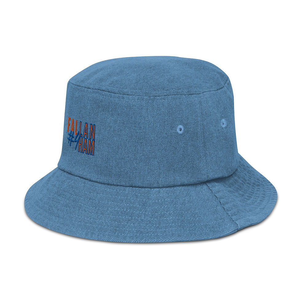 Thumbnail: Fallan Lanham Denim Bucket Hat