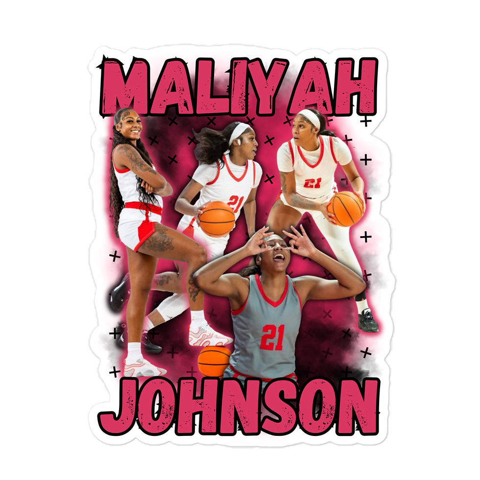 Thumbnail: Maliyah Johnson Bubble-free Sticker