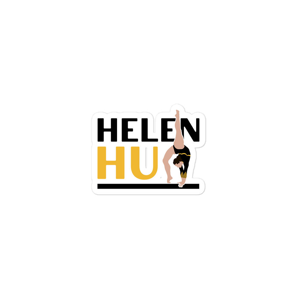 Helen Hu Bubble-free Sticker