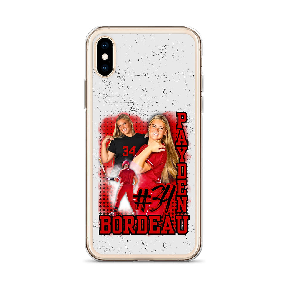Thumbnail: Payden Bordeau Vintage iPhone Case