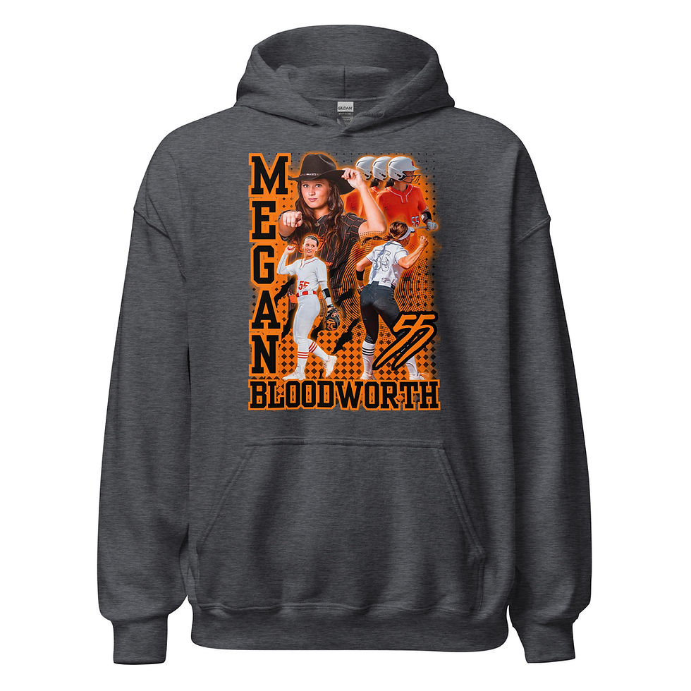 Thumbnail: Megan Bloodworth Vintage Unisex Hoodie