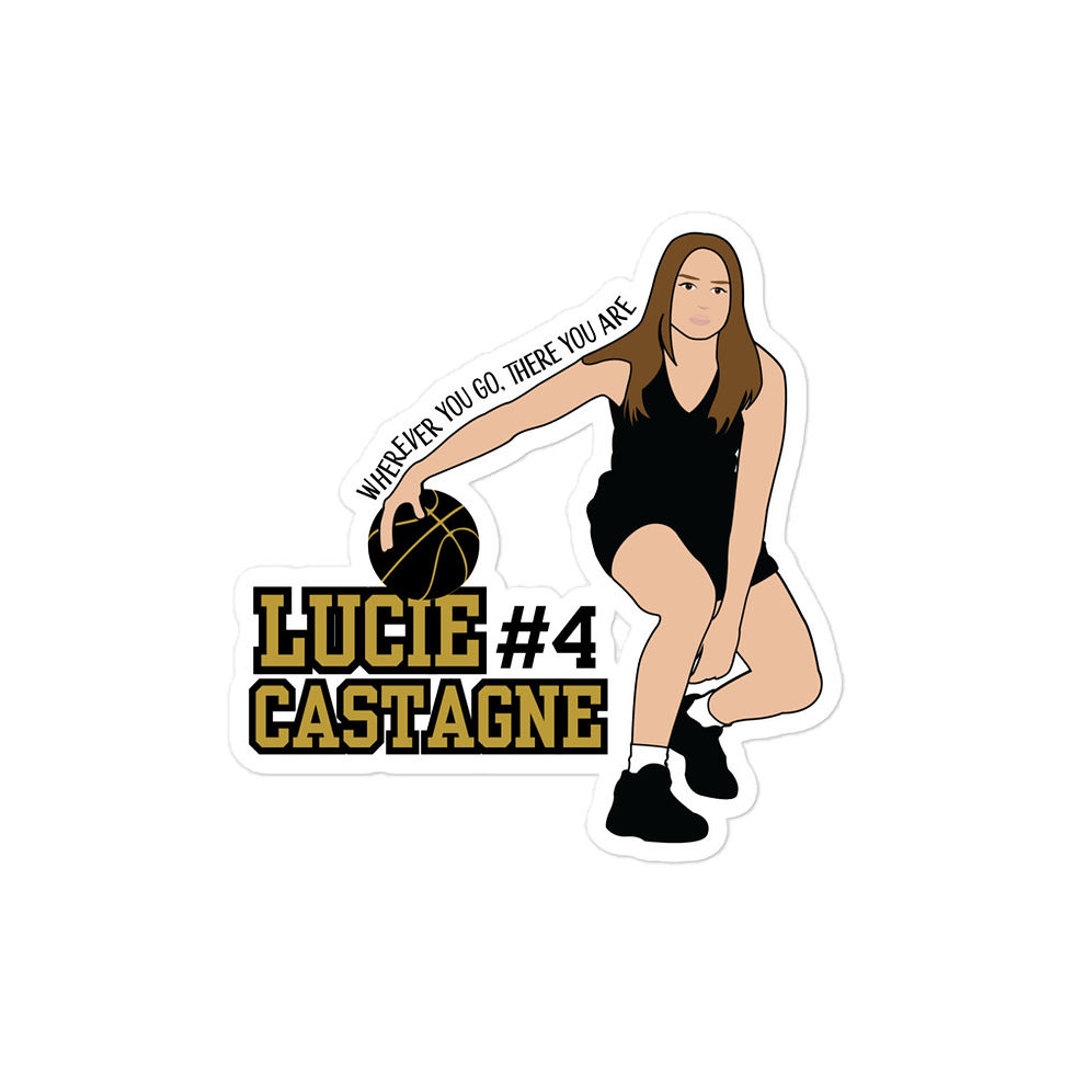 Thumbnail: Lucie Castagne Bubble-free Sticker