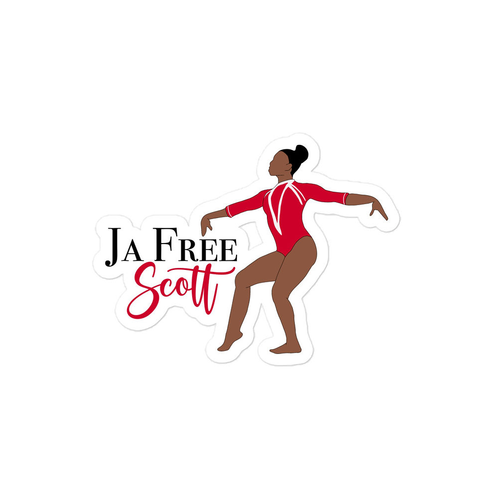 Thumbnail: Ja Free Scott Bubble-free Sticker