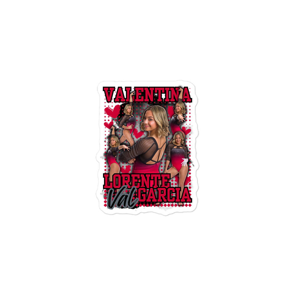 Valentina Lorente Garcia Vintage Bubble-free Sticker