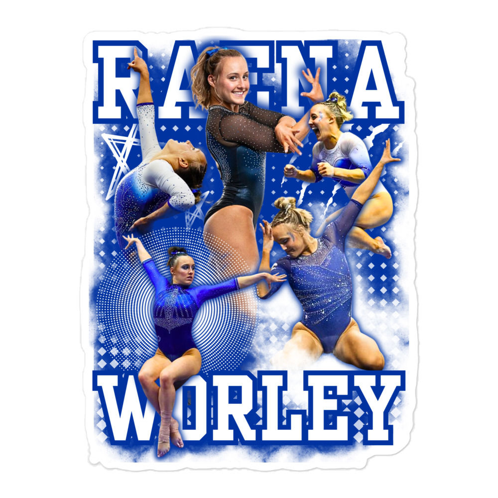 Raena Worley Vintage Bubble-free Sticker