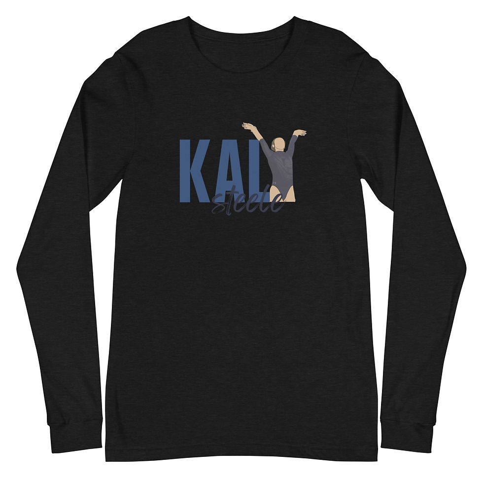 Thumbnail: Kalyany Steele Design Long Sleeve TShirt